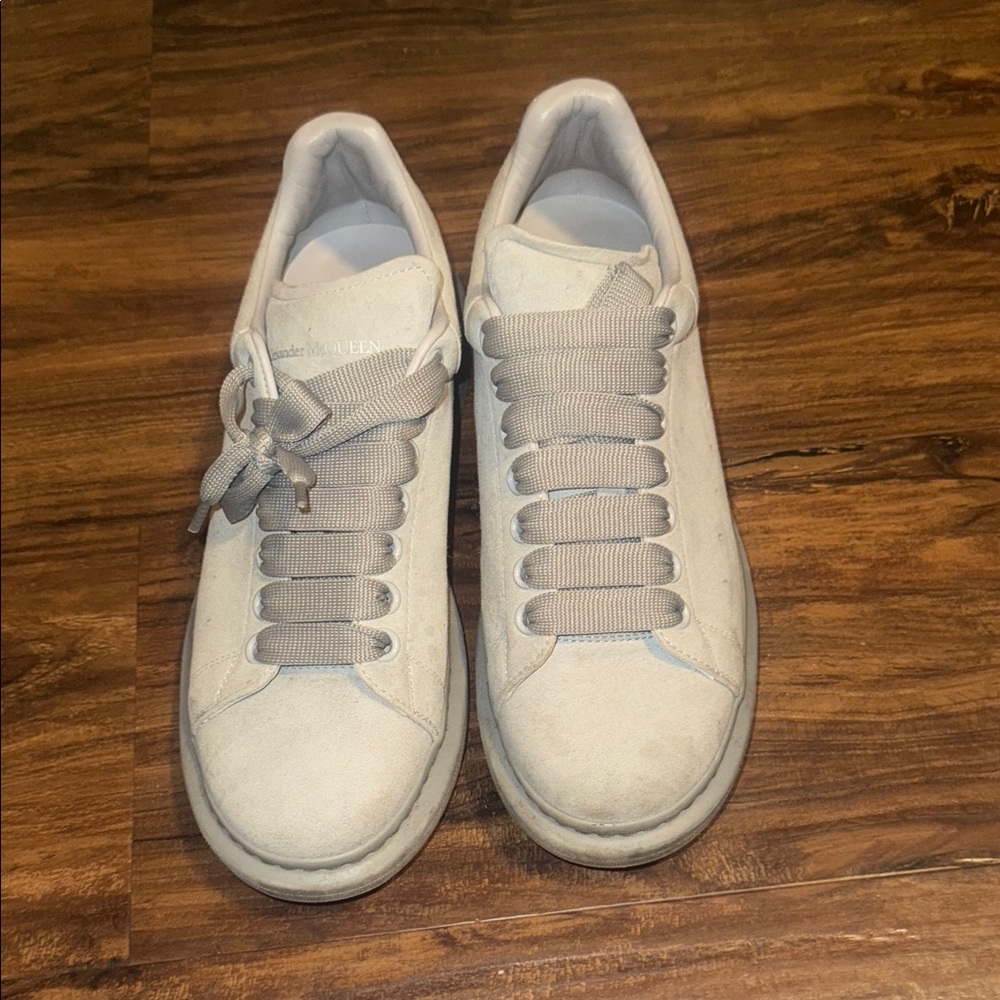 Alexander McQueen Cream Sneakers
